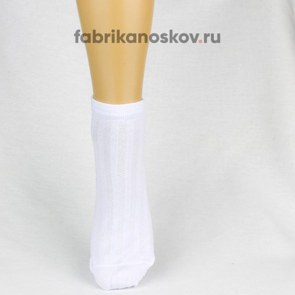 Укороченные мужские носки с узором на лицевой части Укороченные мужские носки с узором на лицевой части