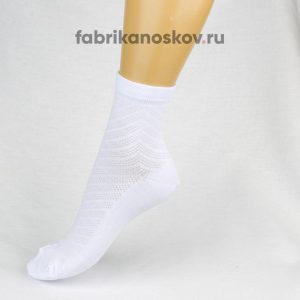 Мужские носки с узором на лицевой части