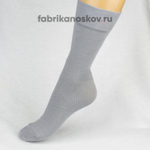 Мужские носки с зигзагами