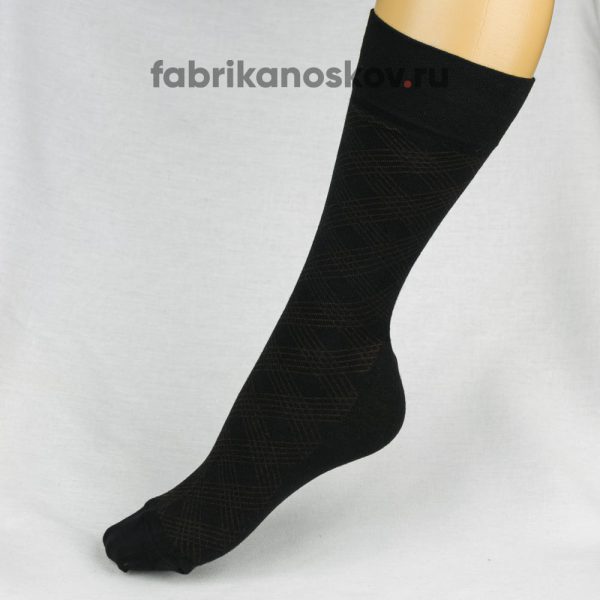 Мужские носки с ромбами Мужские носки с ромбами