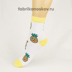Детские носки с фруктами