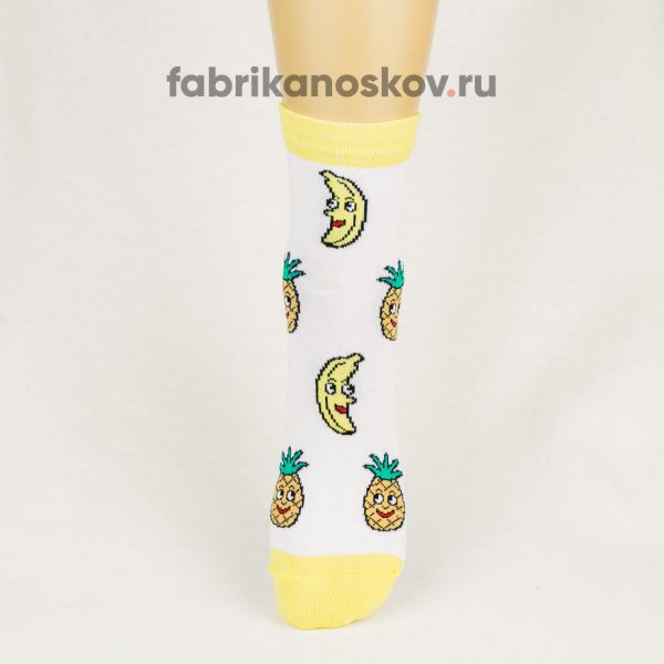Детские носки с фруктами