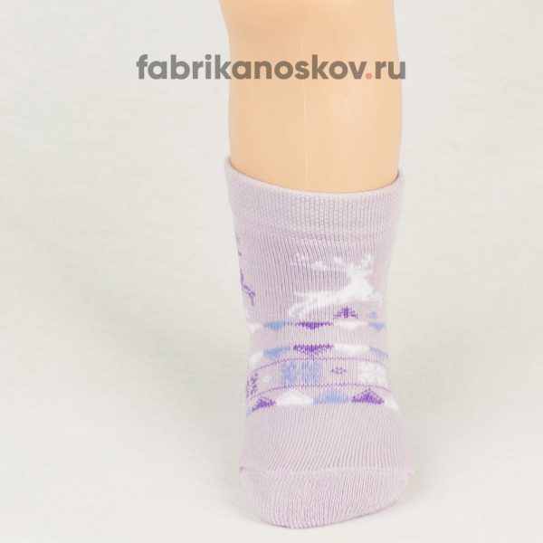Детские носки с оленями