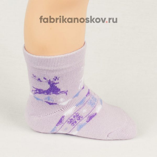 Детские носки с оленями