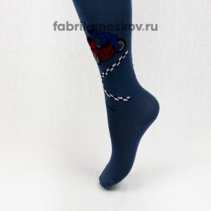 Детские колготки с изображением мотоцикла