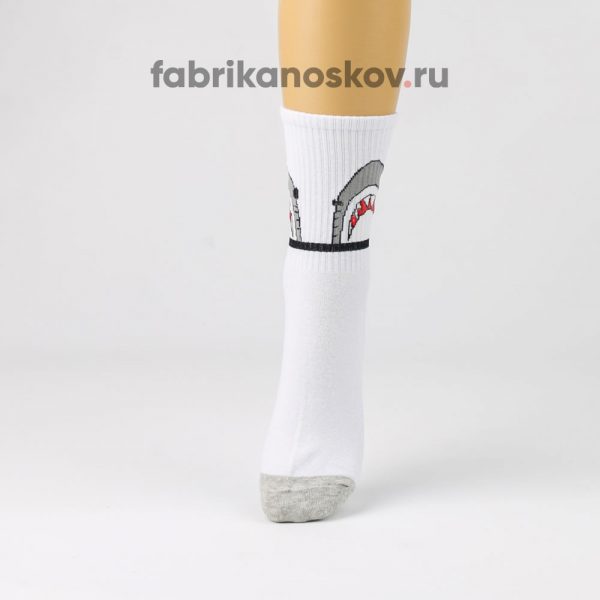 Мужские носки с изображением акулы Мужские носки с изображением акулы