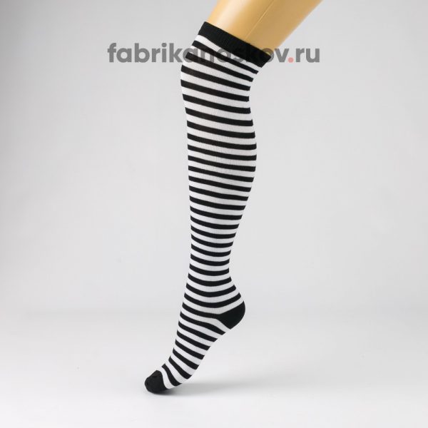 Женские чулки с полосочками Женские чулки с полосочками
