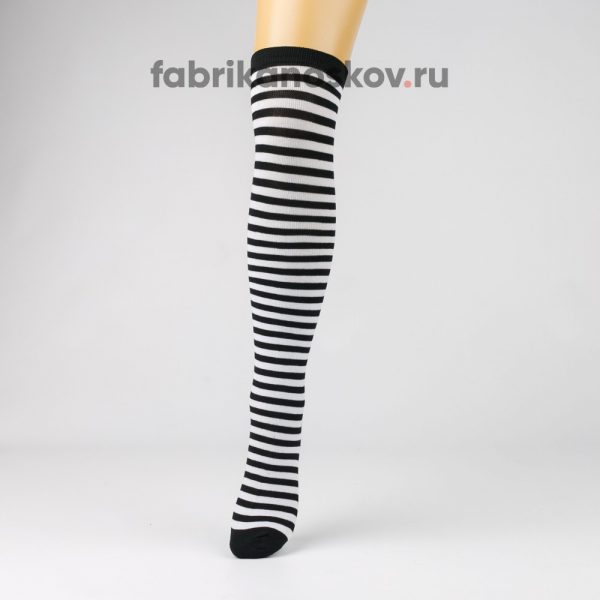 Женские чулки с полосочками Женские чулки с полосочками