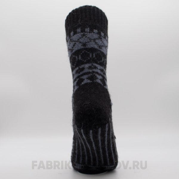 Мужские шерстяные носки с орнаментом Мужские шерстяные носки с орнаментом