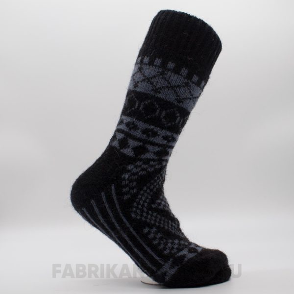 Мужские шерстяные носки с орнаментом Мужские шерстяные носки с орнаментом