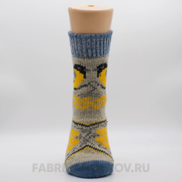 Женские носки со снегирем Женские носки со снегирем