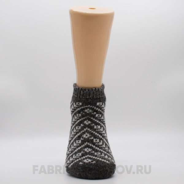 Мужские короткие шерстяные носки с полосками Мужские короткие шерстяные носки с полосками