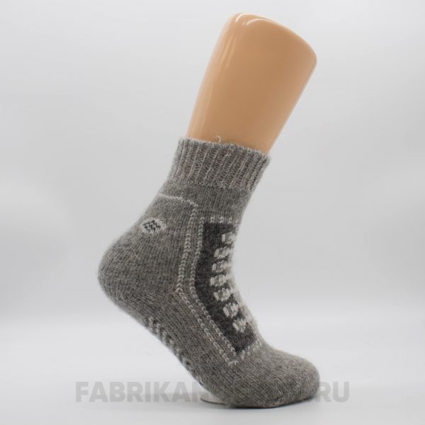 Мужские короткие шерстяные носки со шнурками Мужские короткие шерстяные носки со шнурками