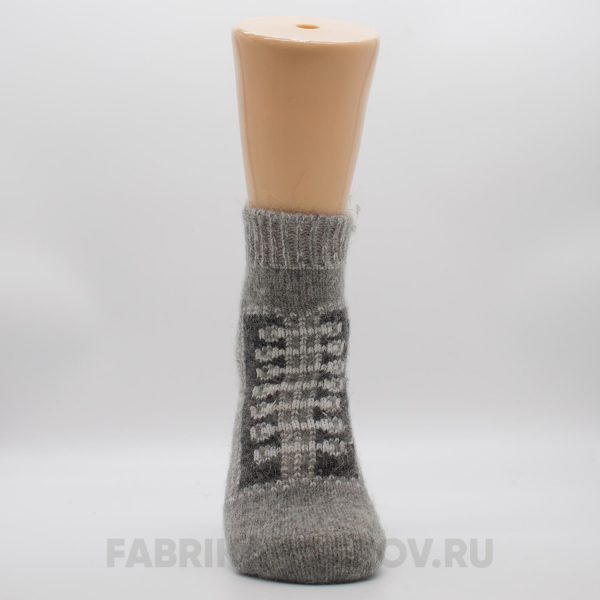 Мужские короткие шерстяные носки со шнурками Мужские короткие шерстяные носки со шнурками