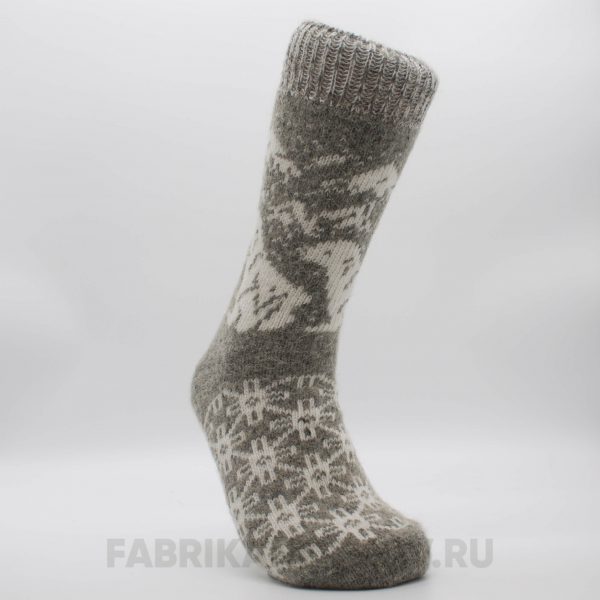 Мужские шерстяные носки с морским львом