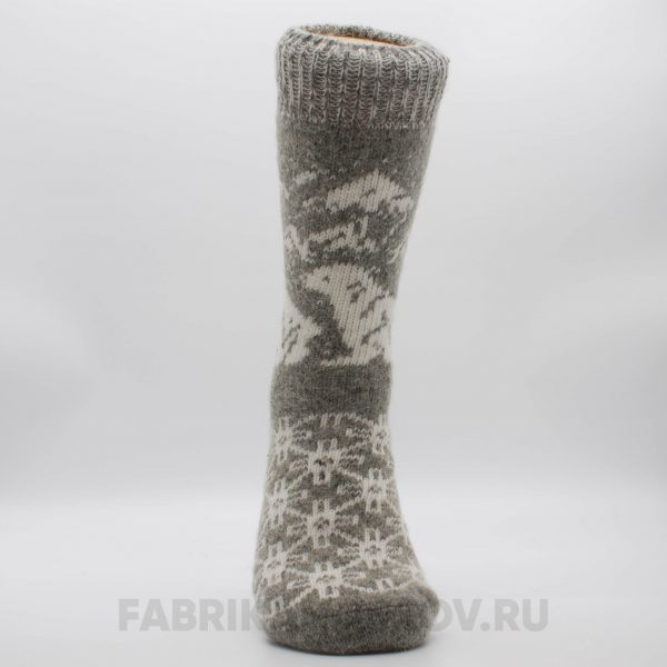 Мужские шерстяные носки с морским львом