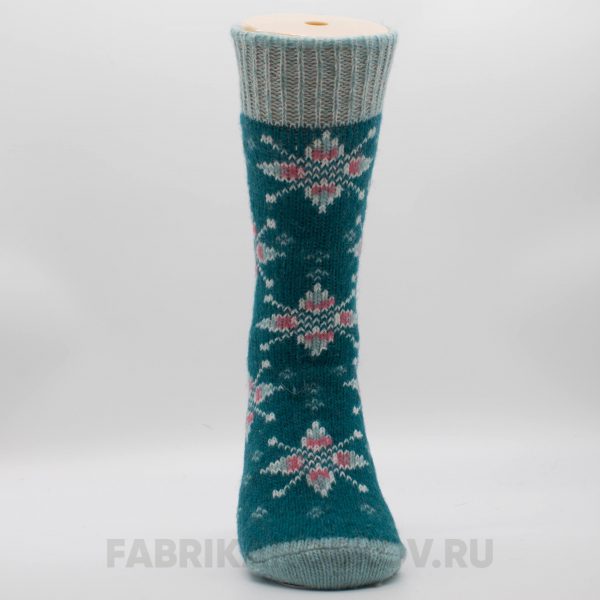 Женские шерстяные носки со звездами