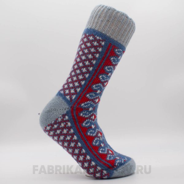 Мужские шерстяные носки с узорами Мужские шерстяные носки с узорами