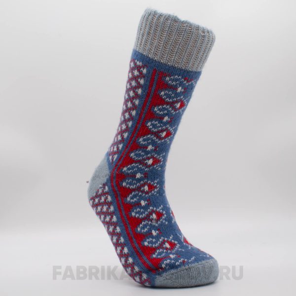 Мужские шерстяные носки с узорами Мужские шерстяные носки с узорами