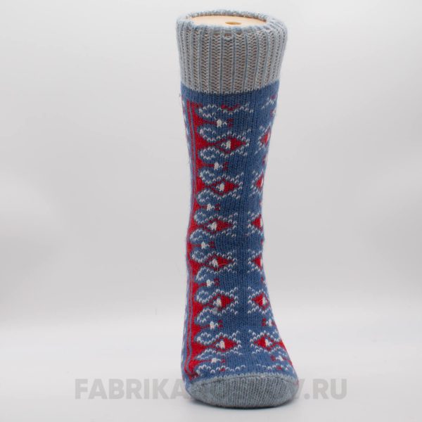 Мужские шерстяные носки с узорами Мужские шерстяные носки с узорами