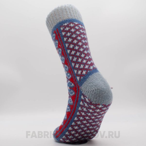 Мужские шерстяные носки с узорами Мужские шерстяные носки с узорами
