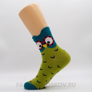 Детские носки с изображением совы