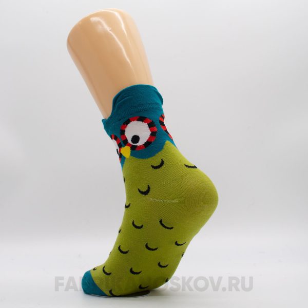 Детские носки с изображением совы Детские носки с изображением совы