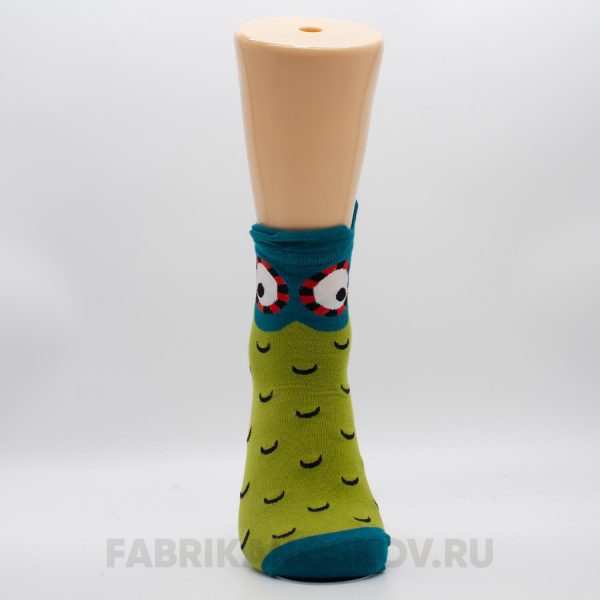 Детские носки с изображением совы Детские носки с изображением совы