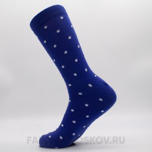Мужские носки в мелкую точку