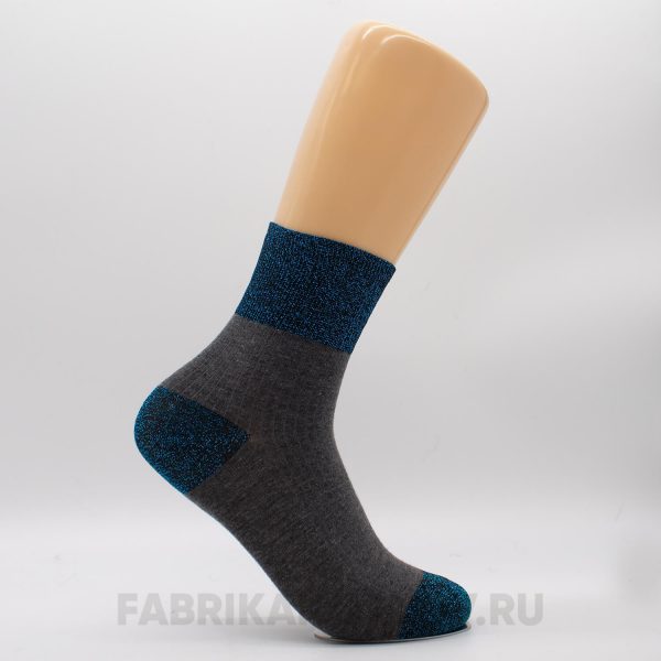 Женские носки с люрексом Женские носки с люрексом