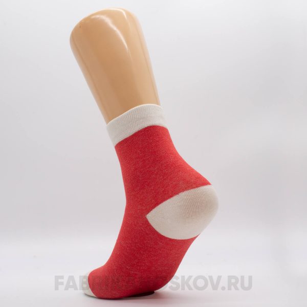 Мужские носки с цветными носком, пяткой и поголенком Мужские носки с цветными носком, пяткой и поголенком