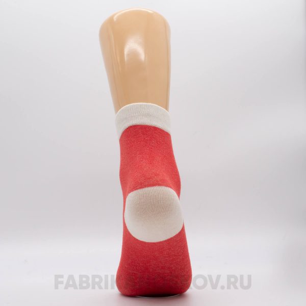 Мужские носки с цветными носком, пяткой и поголенком Мужские носки с цветными носком, пяткой и поголенком