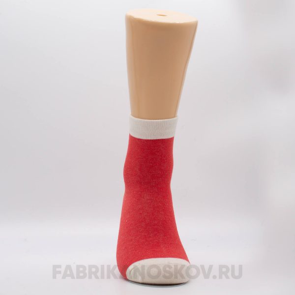 Мужские носки с цветными носком, пяткой и поголенком Мужские носки с цветными носком, пяткой и поголенком