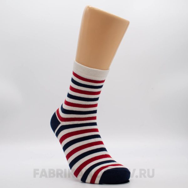 Мужские носки с тонкими полосками Мужские носки с тонкими полосками