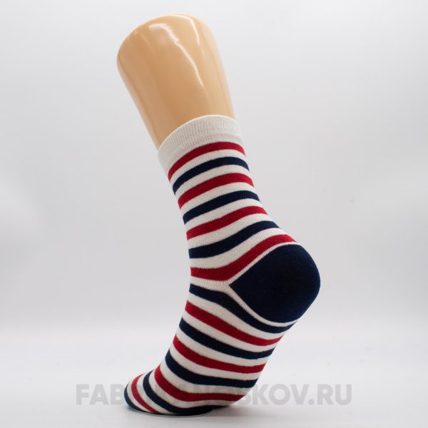 Мужские носки с тонкими полосками Мужские носки с тонкими полосками