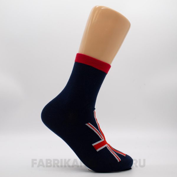 Мужские носки с флагом Великобритании Мужские носки с флагом Великобритании
