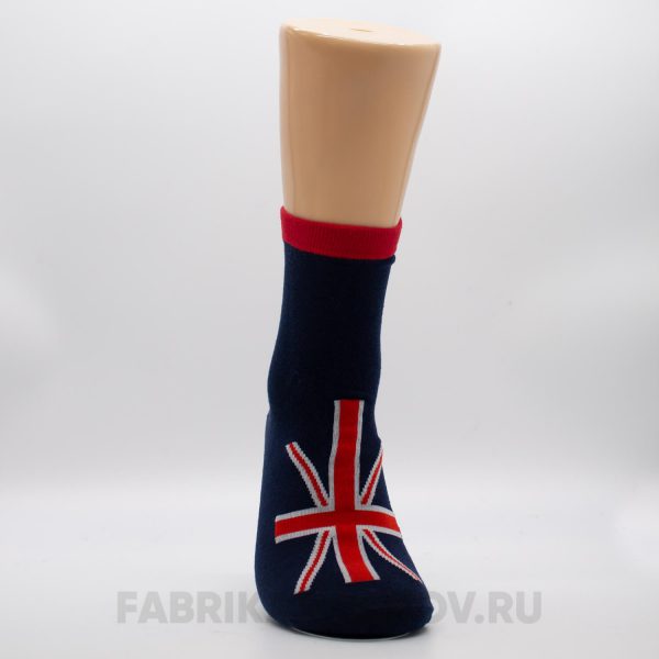 Мужские носки с флагом Великобритании Мужские носки с флагом Великобритании