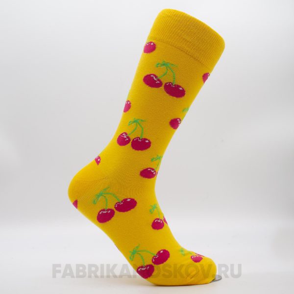 Мужские носки с вишней Мужские носки с вишней