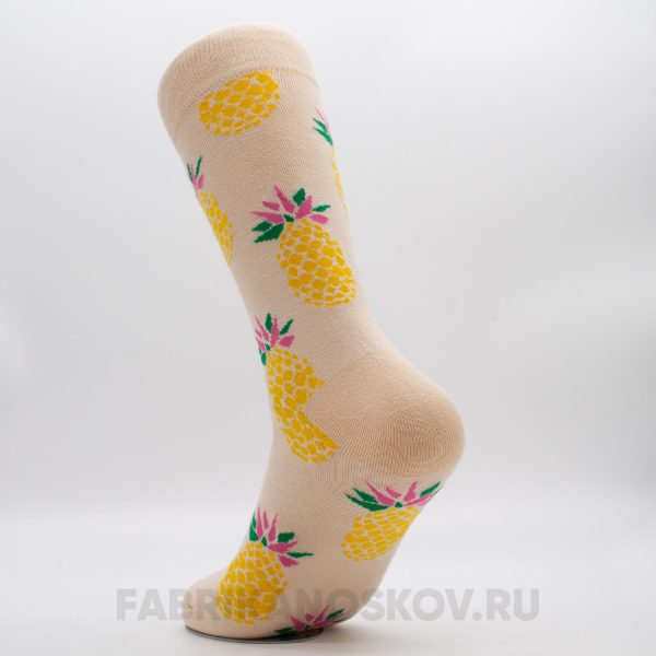 Мужские носки с изображением ананаса Мужские носки с изображением ананаса