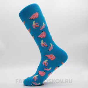Мужские носки с изображением бананов