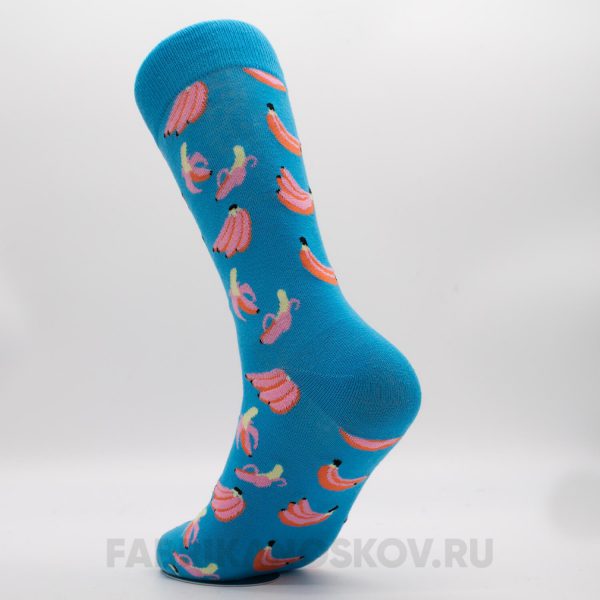 Мужские носки с изображением бананов Мужские носки с изображением бананов