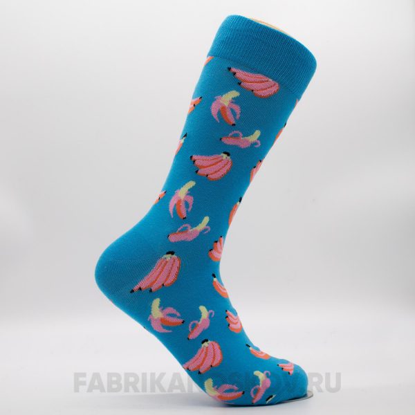 Мужские носки с изображением бананов Мужские носки с изображением бананов