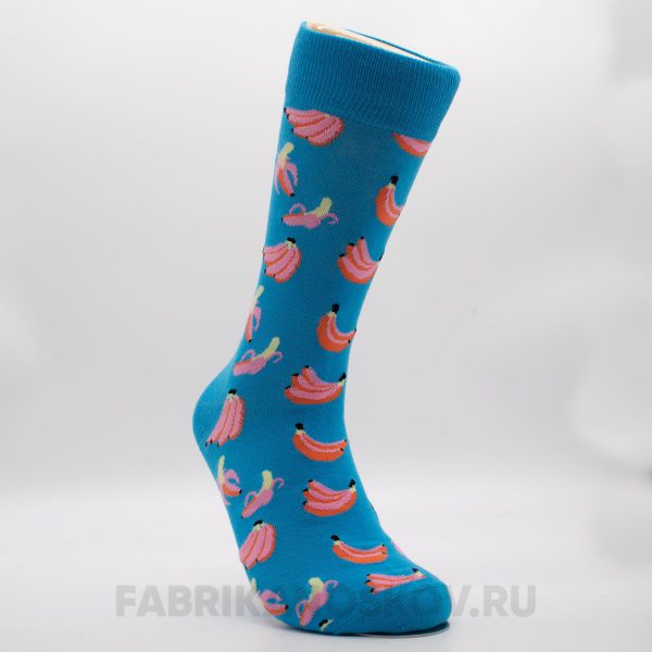 Мужские носки с изображением бананов Мужские носки с изображением бананов