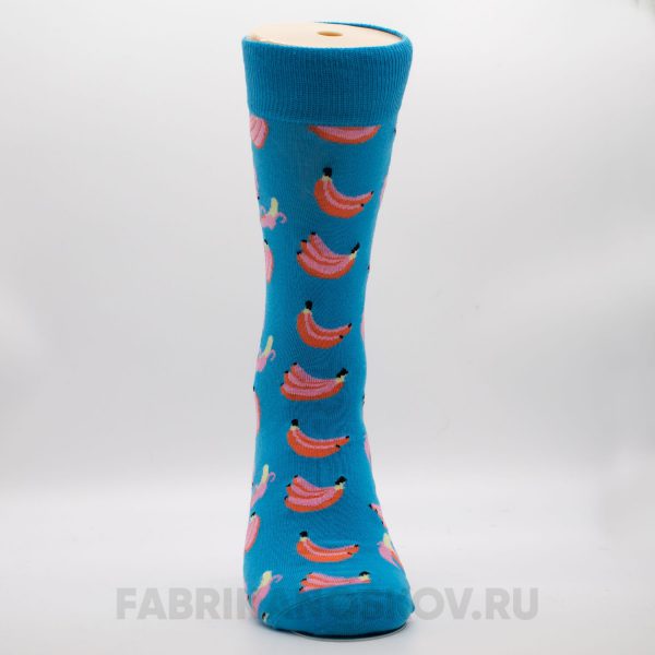 Мужские носки с изображением бананов Мужские носки с изображением бананов