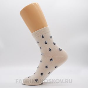 Мужские носки с малыми якорями