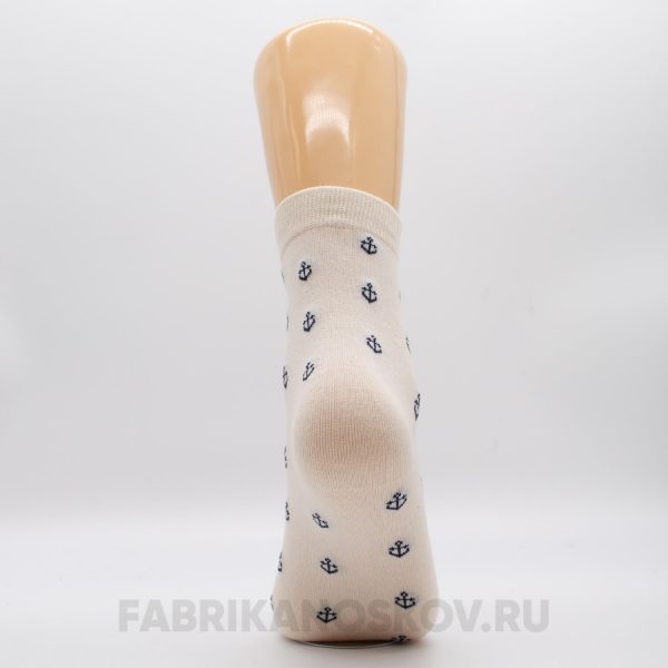 Мужские носки с малыми якорями Мужские носки с малыми якорями