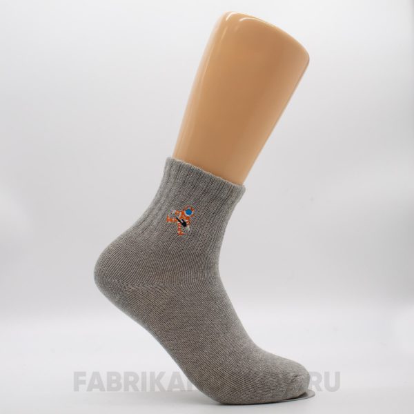 Мужские короткие носки с космонавтом Мужские короткие носки с космонавтом