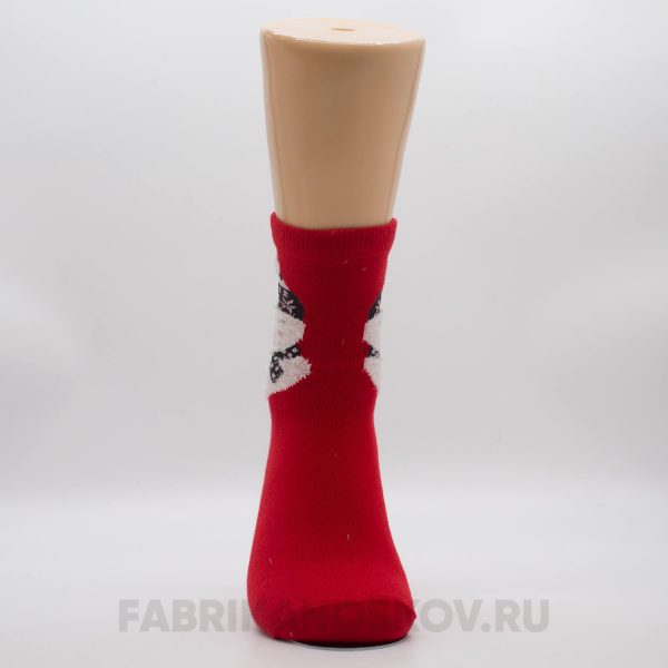 Женские новогодние носки со снеговиком Женские новогодние носки со снеговиком