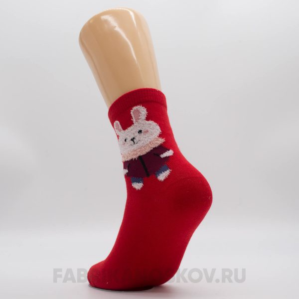 А3-К-425 Схема для вышивки бисером Новогодние игрушки Рождественский носок