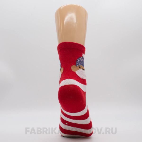 Женские новогодние носки с собачкой Женские новогодние носки с собачкой